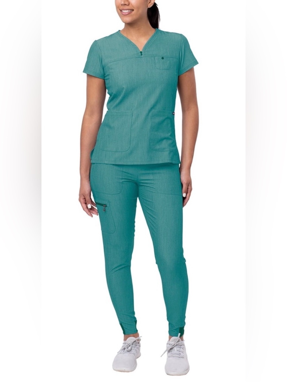 Adar Pro Movement Booster Scrub Jogger Scrub Pants Heather Hunter Medium